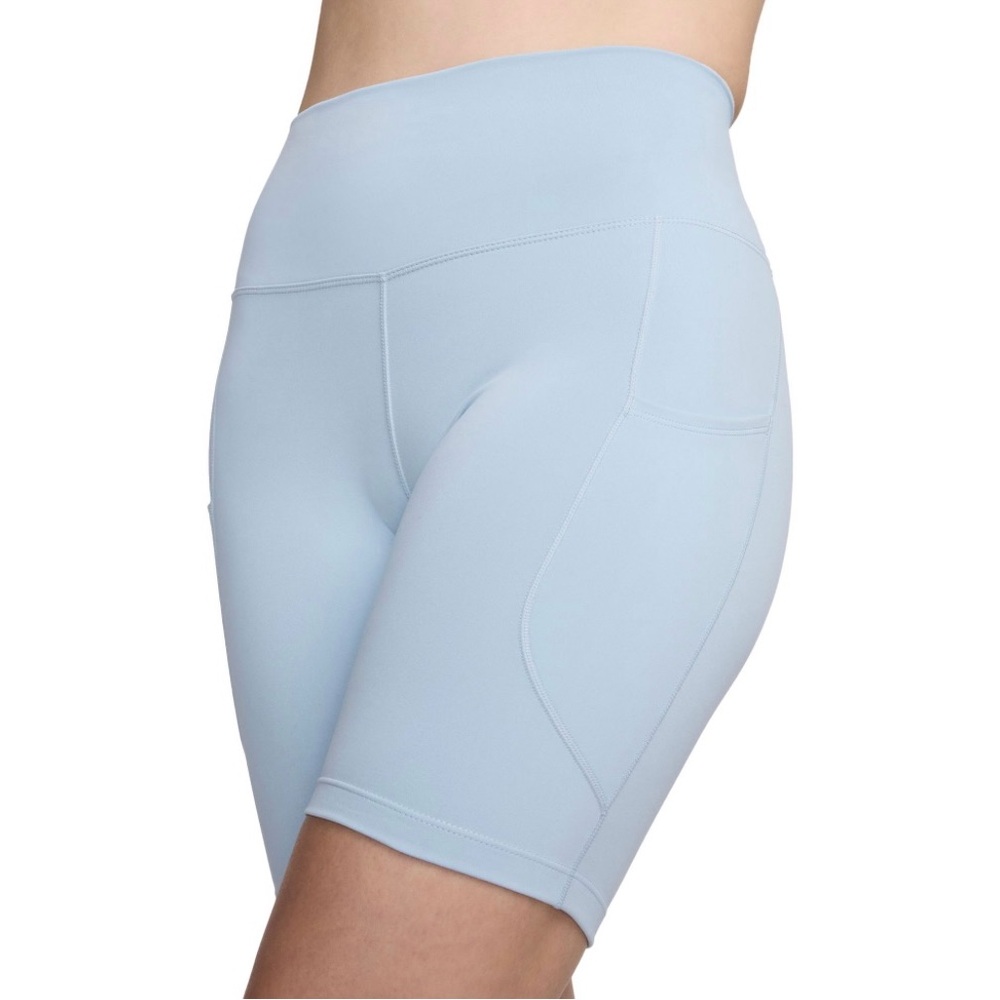 Nike Women's One High-Waisted 8" Biker Shorts With Pockets